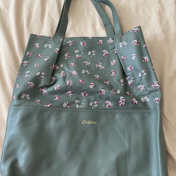 Cath Kidston Bags A Leather Tote Bag From Cath Kidston Poshmark